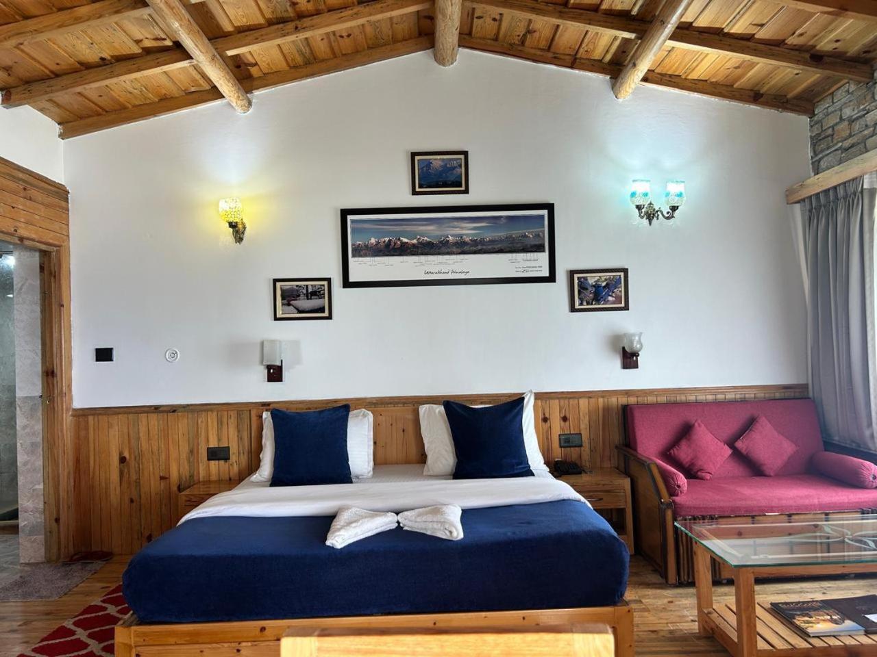 Kasar Himalaya Holiday Resort, Binsar Rd المورا المظهر الخارجي الصورة